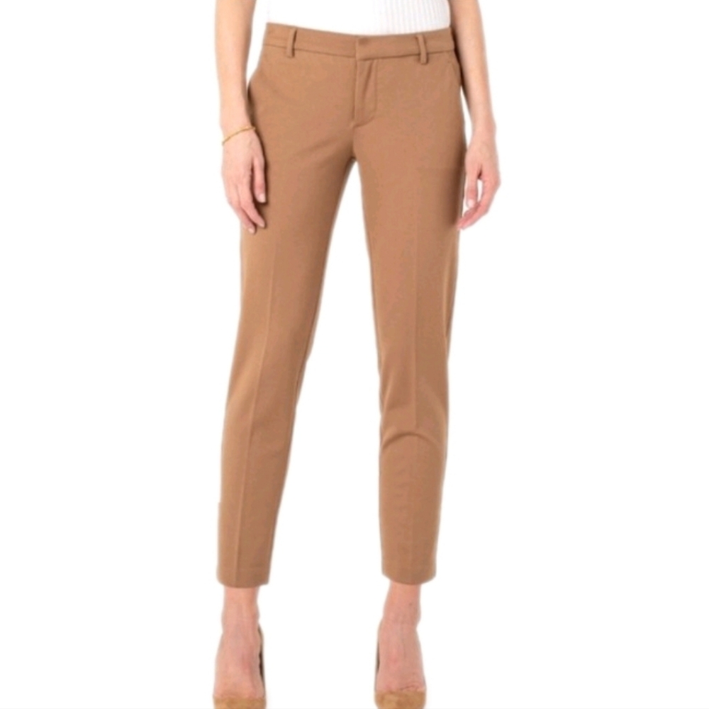 LIVERPOOL Kelsey Trouser In Maple Size 12/31 - Picture 2 of 14